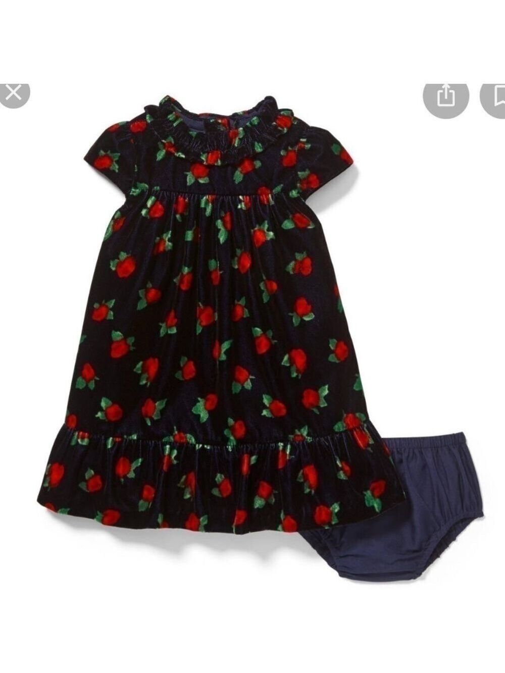 janie and jack velvet dress